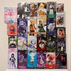 BLEACH・俺だけレベルアップな件・ナルト 新作フィギュア ほか計25種