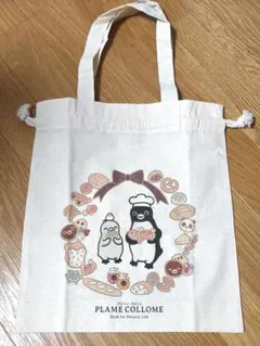 新品プレミィコロミィ　suicaペンギン＆パンのリース　ノベルティトートバッグのサムネイル