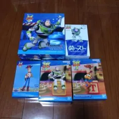 未開封含む】トイストーリー・クレヨンしんちゃん・マリオ フィギュア6