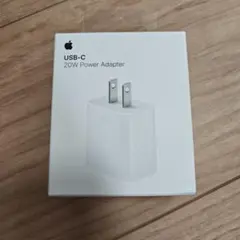 Apple USB-C 20W Power Adapter&ケーブル