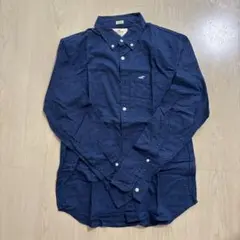 Hollister 長袖シャツ ネイビー Mサイズのサムネイル
