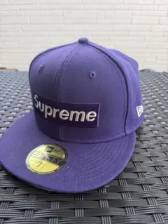 Supreme New Era ベースボールキャップ パープル