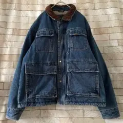 ボアジャケット デニム l