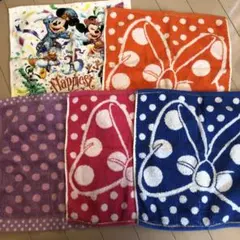 東京ディズニーリゾート ミニーマウス ドナルド　デイジー　タオルセット