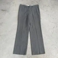 70s 80s daks アメリカ製　ポリ　スラックス　グレー　ロケットタロンのサムネイル