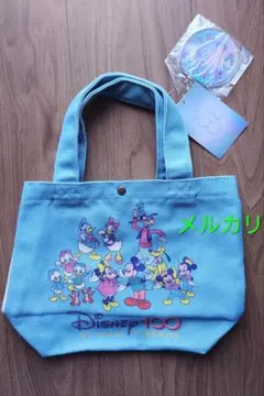 Disney100 ミッキー、ミニー＆フレンズ チャーム付きミニトート