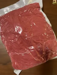 ☆新品未使用☆ボックスシーツ シングル 100×200cm＋25㎝　赤ピンク　冬