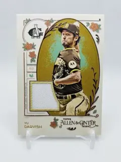 다르빗슈 2024 Topps 실제 사용 저지 Allen Ginter