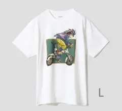 ドラゴンボール　悟空のサイクリング　Tシャツ　グラニフ