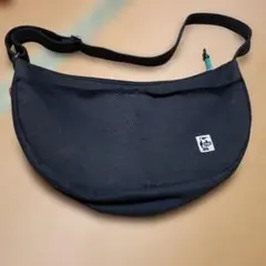 CHUMS ブラック ショルダーバッグ