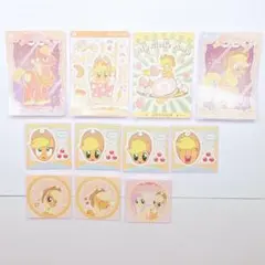 マイリトルポニー　アップルジャック　シール　ステッカー　中国限定