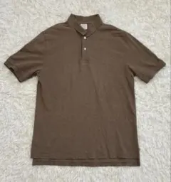 ブルックスブラザーズ ポロシャツ 鹿の子 M（L相当） ブラウン