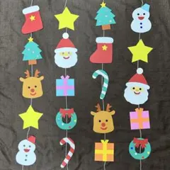 クリスマス 壁面 ラミネート