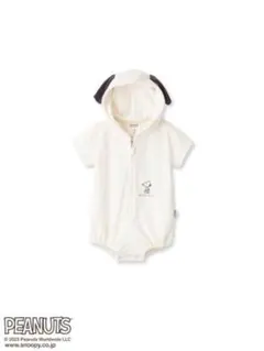ジェラートピケベビー スヌーピーロンパース80cm90