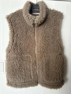 GU フリースジャケット ベージュ