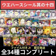 鬼滅の刃 ウエハース14 コンプリート ディフォルメシール其ノ十四 フルコンプ