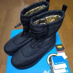 【極美品】Columbia コロンビア 防水スノーブーツ ブラック 28cm