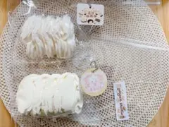 春日幼稚園 ヤユン クリーム巻き 2点セット 替え袋 シール付き