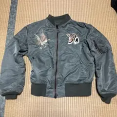 MA-1 フライトジャケット グレー Mサイズ