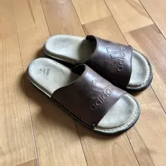 90s adidas 超希少 レザー サンダル サボ イタリア製 US10のサムネイル