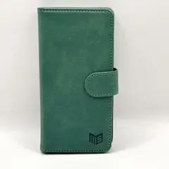 ★ iPhone 14 Pro用 6.1インチ 財布型ケース グリーン