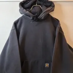 【希少】カーハート　90s 刺繍 パーカー　フーディー　トレーナー