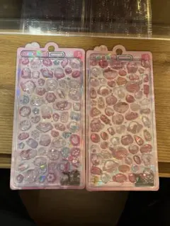 3D立体シール ぷくぷくボンボンドロップシール風