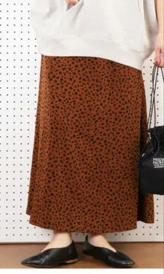 FREAK'S STORE レオパード柄 ロングスカートのサムネイル