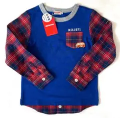 定価8,910円【新品タグ付】★ミキハウス★長袖Tシャツ★120