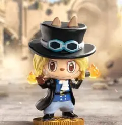 POP MART Labubu ラブブ×ワンピース サボ フィギュア 新品