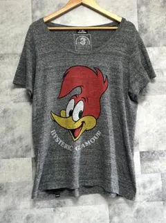 新品 HYSTERIC GLAMOUR ウッドペッカー コラボ 半袖Tシャツ 黒 - メルカリ