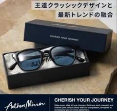 AthenMirror クラシックサングラス ブラック