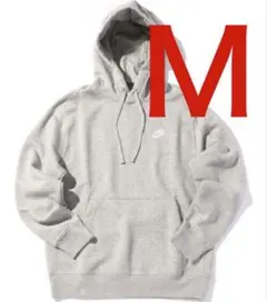 新品 ナイキ クラブ プルオーバー パーカー グレー Ｍサイズ 送料無料