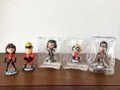 [ピクサー ] Mr.インクレデヴィル・フィギュア新品３個／オマケ２個のサムネイル
