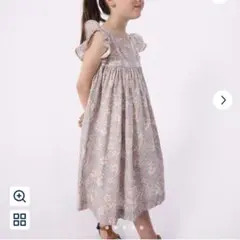 PETIT BATEAU フラワープリントワンピース2026SS 10aのサムネイル