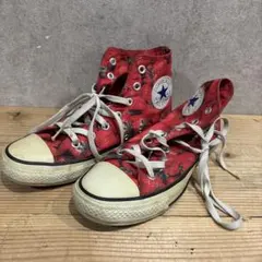 Converse All Star イチゴ柄 ハイカットスニーカー 22.5cm