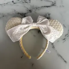 Disney Resort カチューシャ 白 レースのサムネイル