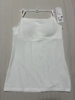 ユニクロ　エアリズム　コットンブレンドブラキャミソール　160