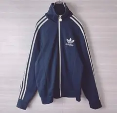アディダス　ヨーロッパTT 　トラックジャケット　ジャージ　古着　細身