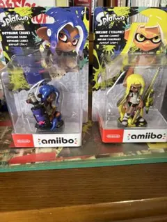 amiiboスプラトゥーン　インクリング、オクトリングセット
