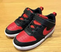 NIKE コートボロー　キッズ　スニーカー　赤　レッド　16cm