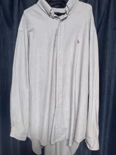 Ralph Lauren Yarmouth ストライプシャツ 18-36