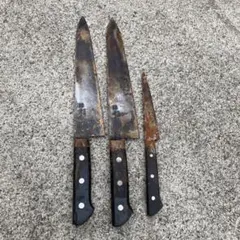 SAKAI TAKAYUKI 牛刀_4本セット（※刃こぼれ有り） SAKAI TAKAYUKI 牛刀_4本セット（※刃こぼれ有り） - メルカリ