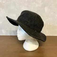 未使用 RACAL ラカル 小紋柄 ハット帽子 Mサイズ 帽子