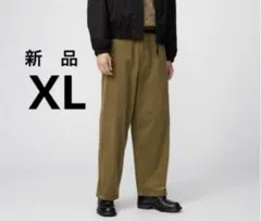 新品　UNIQLOＵコーデュロイユーティリティパンツ　XLブラウンユニクロユー茶