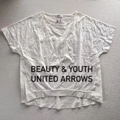 BEAUTY & YOUTH カットソー Tシャツ フレンチスリーブ 新品