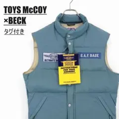 TOYS McCOY グリーンダウンベスト Mサイズ スティーブ・マックイーン 中古】TOYS McCOY STEVE McQUEEN スティーブマックイーン ダウン