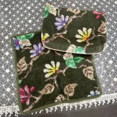 フェイラー☆花柄ハンカチとポーチの2点セット