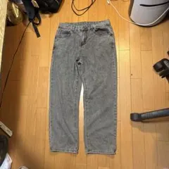 値下げ⭕️デニムパンツグレー Sサイズbrrrsos chiefkeef swagのサムネイル