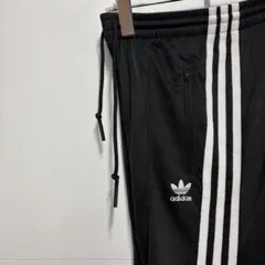 adidas アディダス ジャージ トラックパンツ 刺繍ロゴ 古着